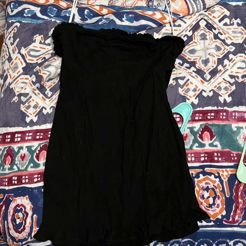 free people black dress